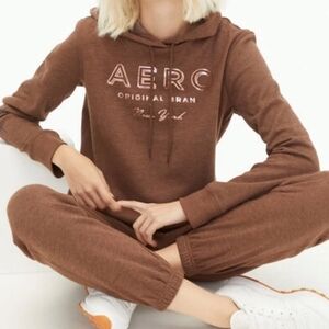 Aeropostale Chocolate Brown Hoodie